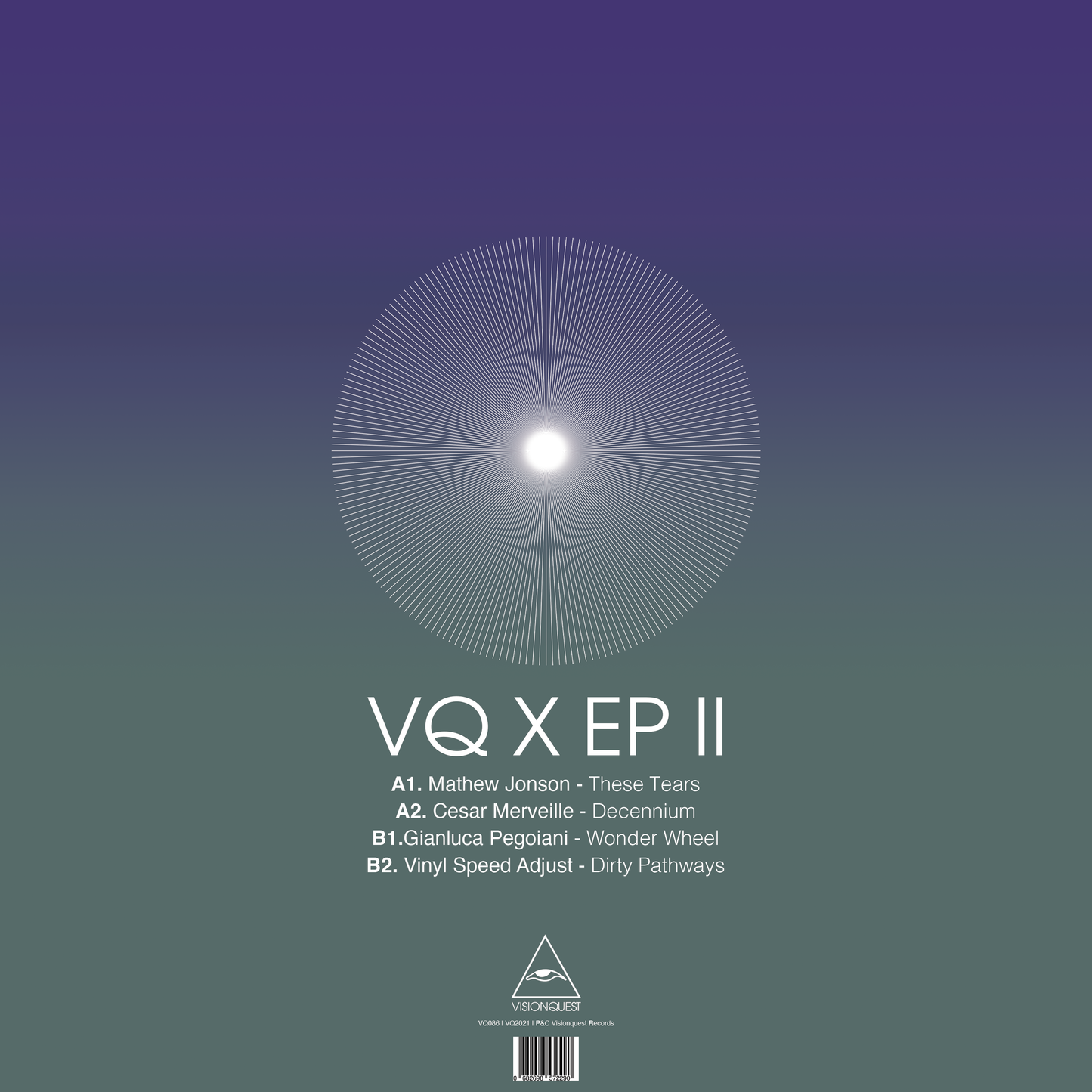 VQX EP II EP Cover Designed by Christopher Mohn