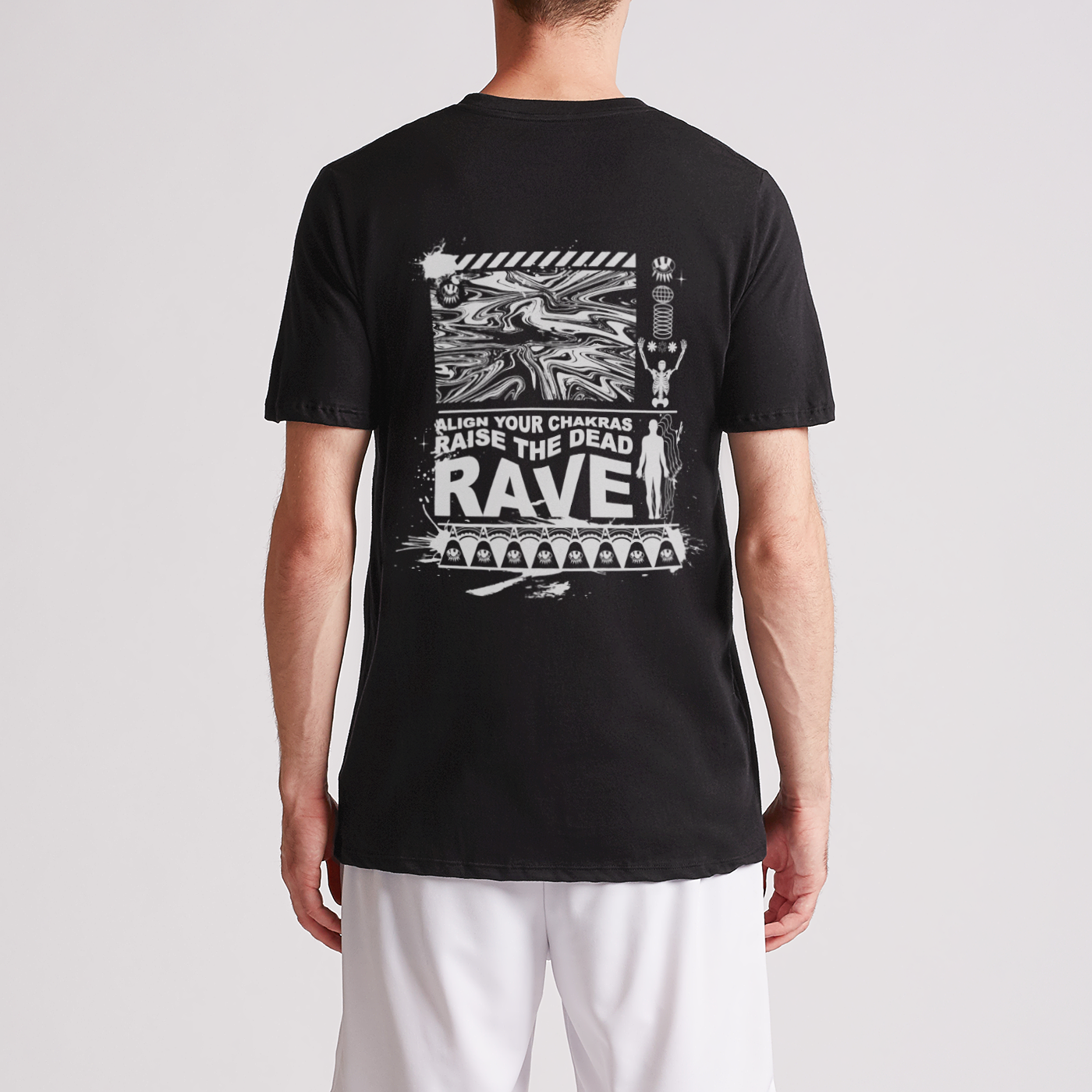 Raise the Dead Short Sleeve T-Shirt | Embrace the Dark Elegance