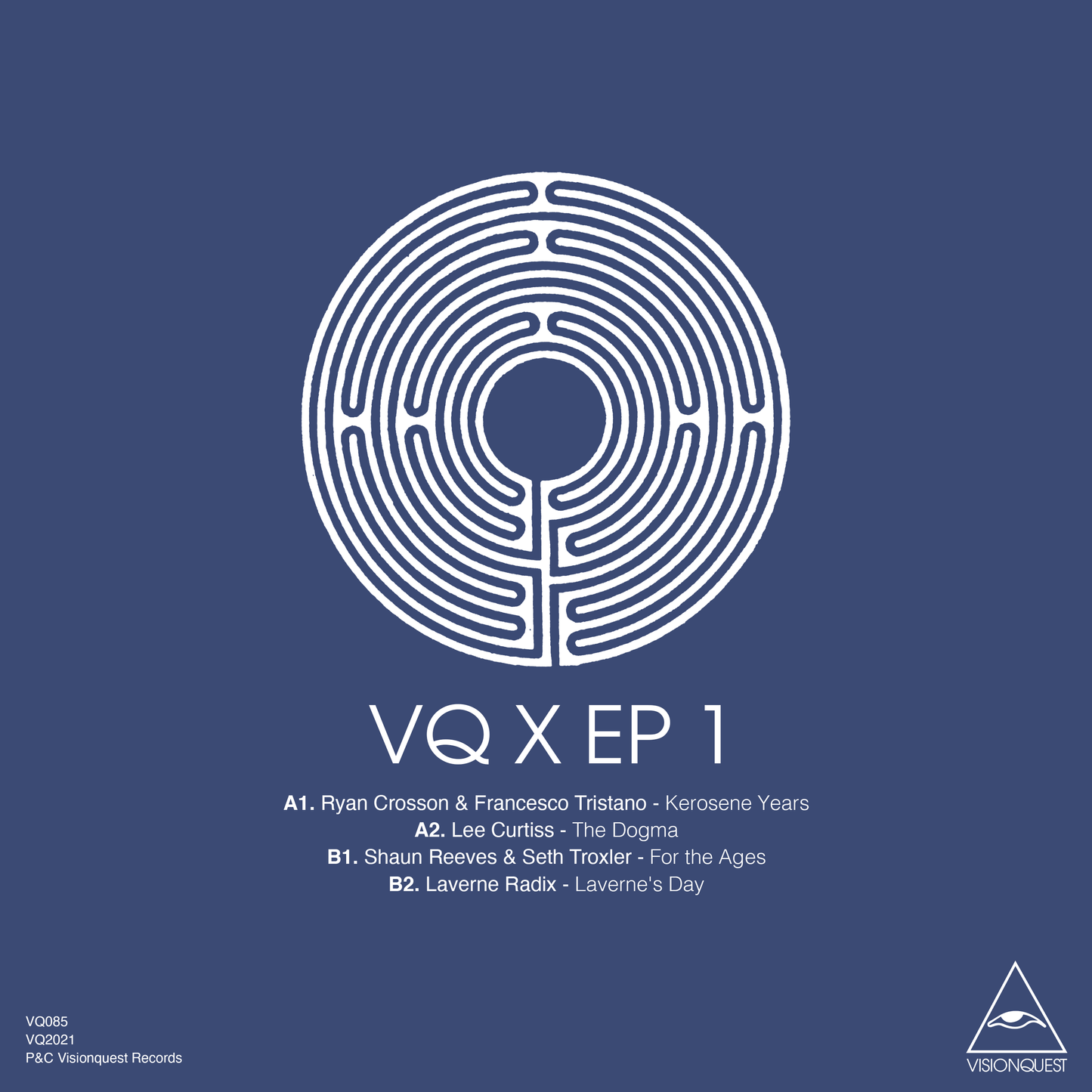 VQ X EP I Album Cover Design by Christopher Mohn